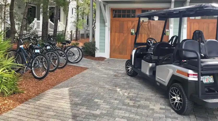 3 southern frog golf cart