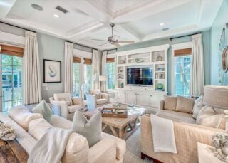 Take the opportunity to vacation in this jewel of a home, Sea Vous Play. Boasting designer interiors, plenty of outdoor porch space, and only 100 yds. from Camp Watercolor! https://www.exclusive30a.com/property-details/sea-vous-play-20/#luxuryvacationrentals #vacationrentalsflorida #30a #30avacationrentals #30aflorida #vacationrentals #vacationhome #vacationhomerentals #floridavacationrentals #floridarentals #watercolorflvacationrentals #watercolorvacationrentals