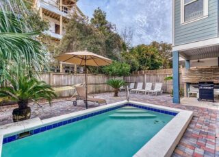 With the best location and ultimate comfort, Just In Thyme is sure to amaze you and your whole group! This luxurious rental is full of amenities, like a private pool, fenced-in backyard, and outdoor game room. In addition, you'll only be 100 yds from the beach access and a 5-minute stroll from Seaside's center.  https://exclusive30a.com/property-details/just-in-thyme-56/#luxuryvacationrentals #vacationrentalsflorida #30a #30avacationrentals #30aflorida #vacationrentals #vacationhome #vacationhomerentals #floridavacationrentals #floridarentals #seasideflvacationrentals #seasidevacationrentals